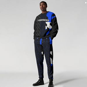 iVibeKicks Sports Sweatshirt Suit - Vibe Pattern