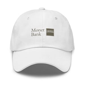 Monet Swag - Dad hat - White