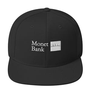 Monet Swag - Snapback Hat - Black