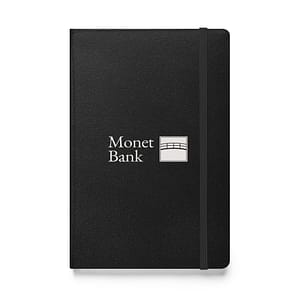 Monet Bank - Hardcover bound notebook