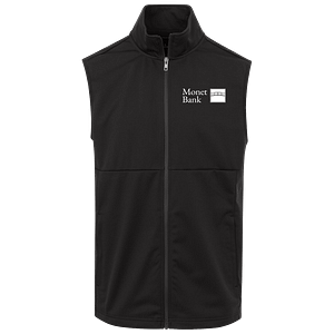 Monet Swag - Sport-Tek Adult Soft Shell Vest - Black