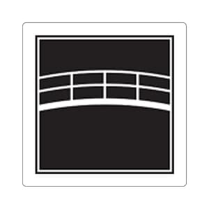 Monet Bank - Square Sticker
